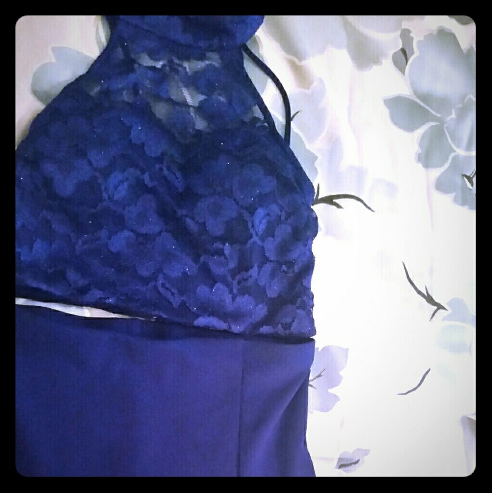 2 piece Blue dress